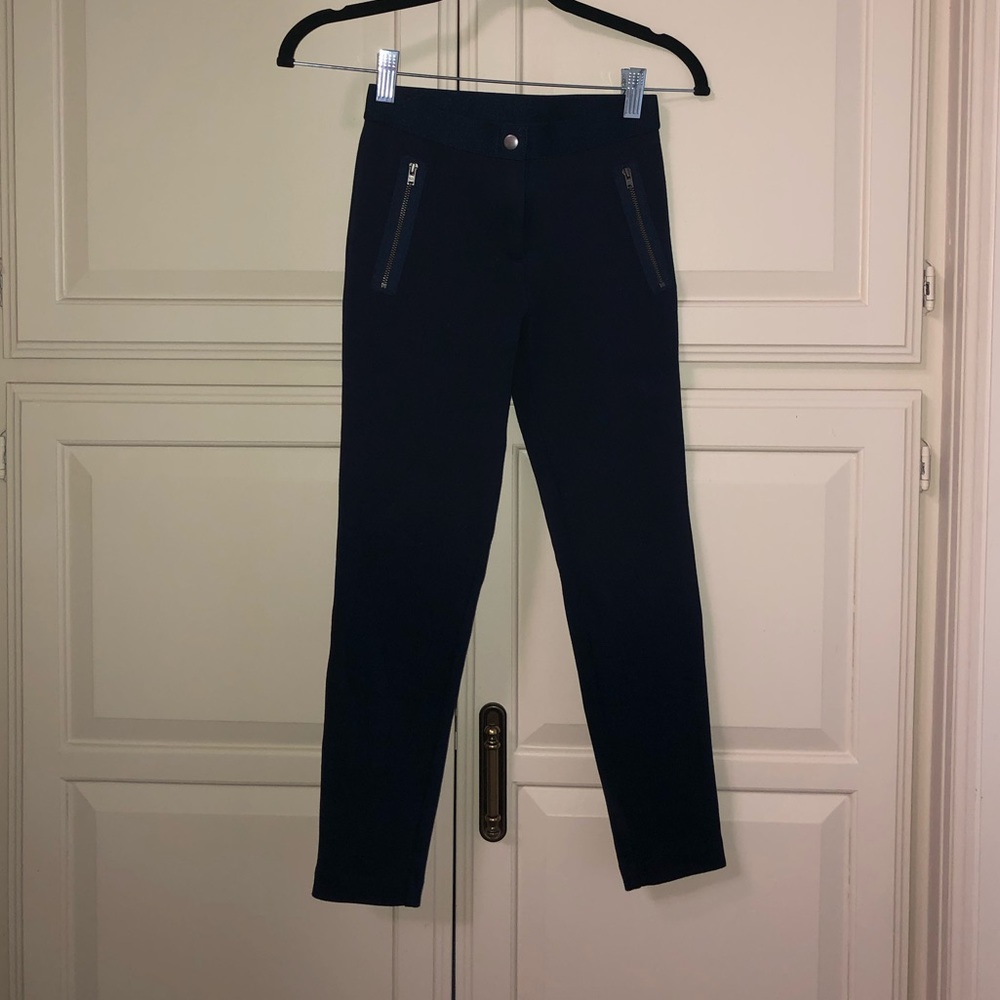Girls Crewcuts size 10 stretchy navy pants